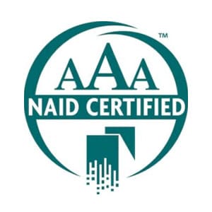 AAA NAID Certification badge