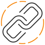 Chain custody icon