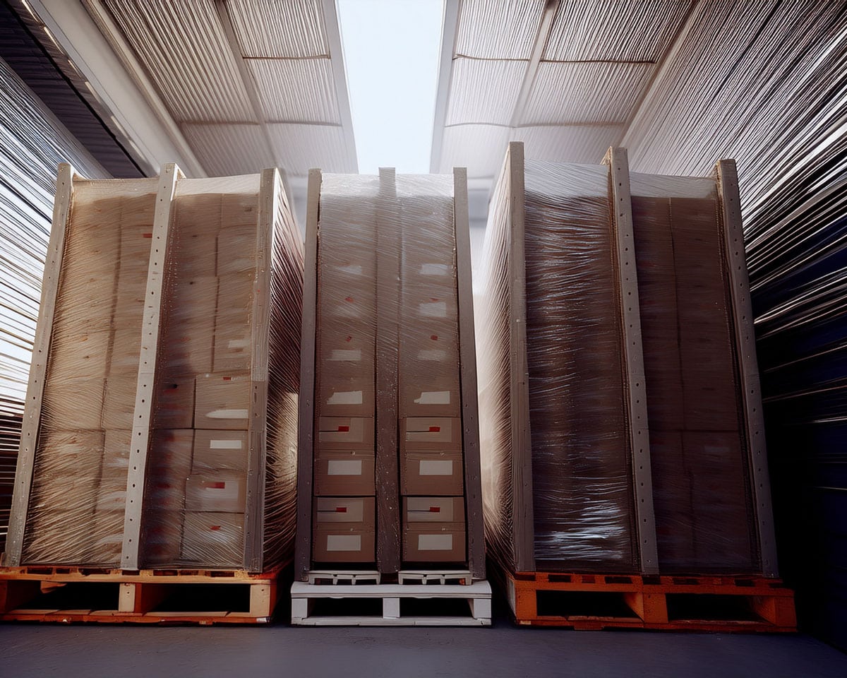 Servers on pallets