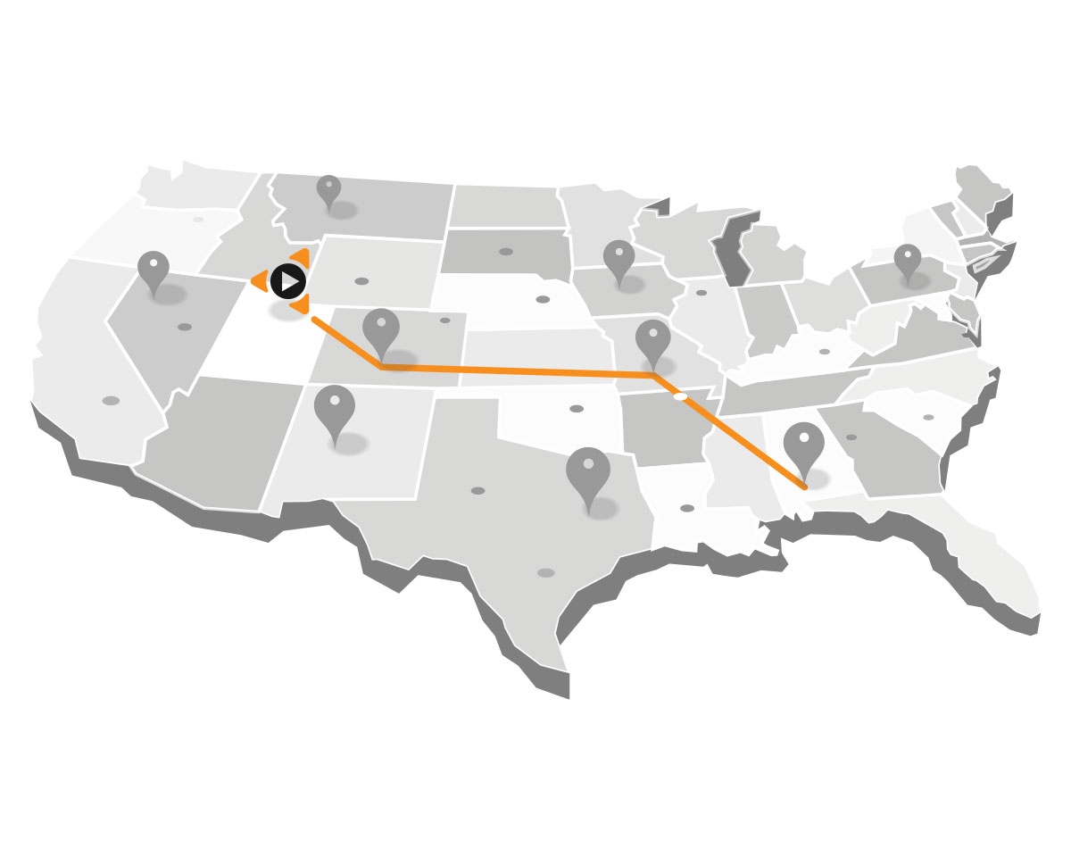 Tams transportation map